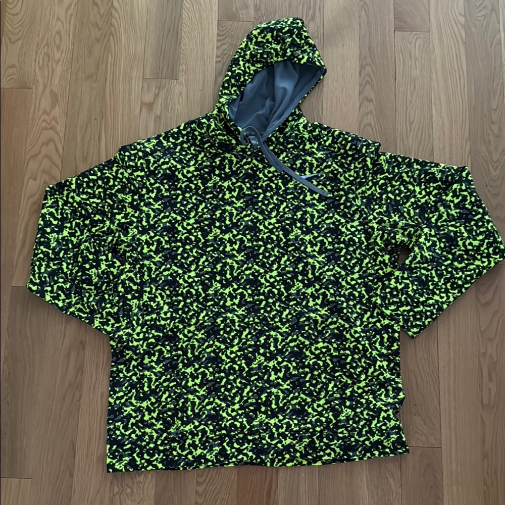 Nike Green and Black Hoodie